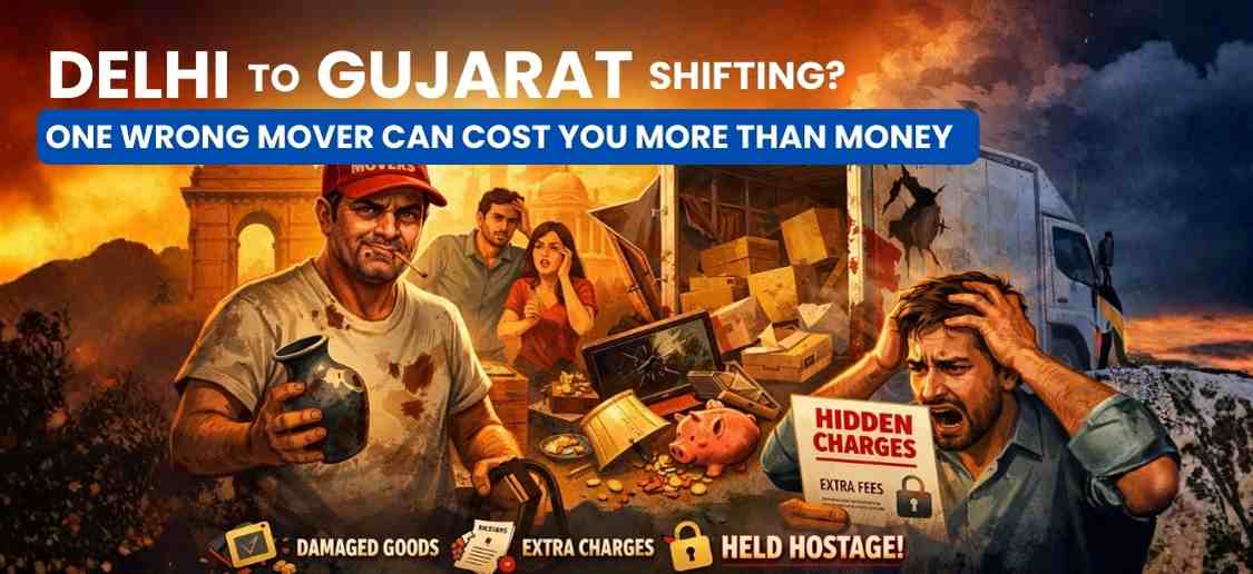 Delhi to Gujarat shifting featured image