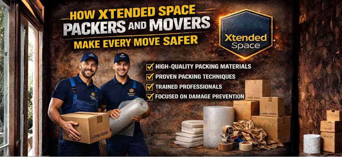 poor packing during moving