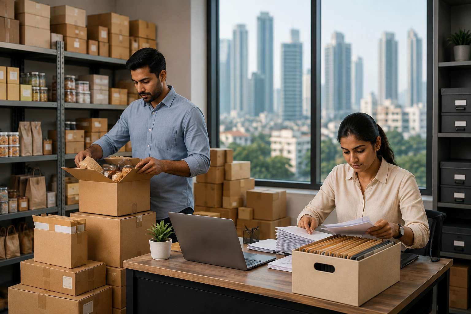 How Small Businesses in Metro Cities Manage Excess Inventory and Document Archiving