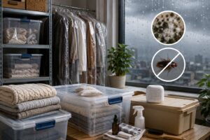 Monsoon Protection Checklist - How to Prevent Mold & Pests on Stored Goods