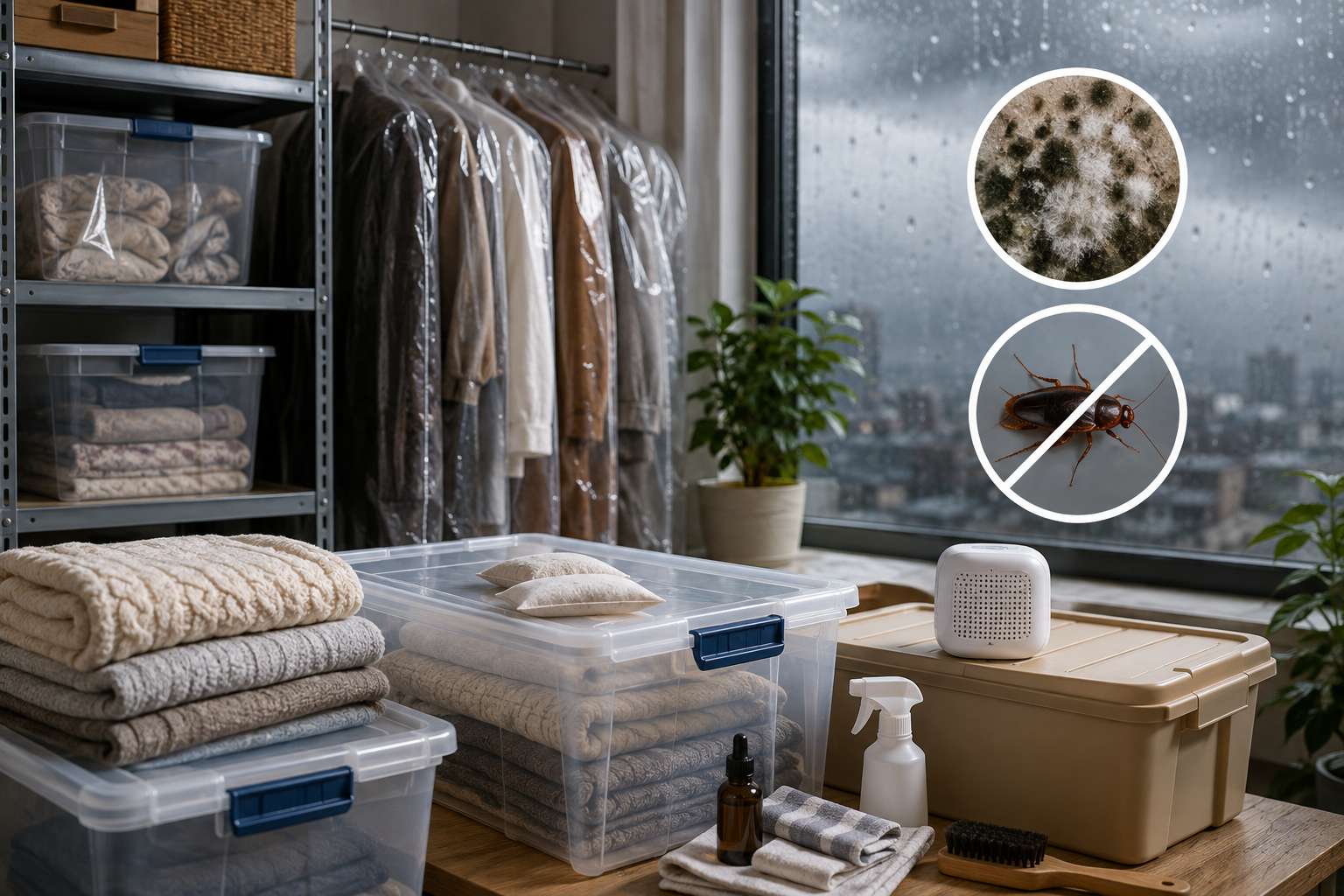 Monsoon Protection Checklist - How to Prevent Mold & Pests on Stored Goods