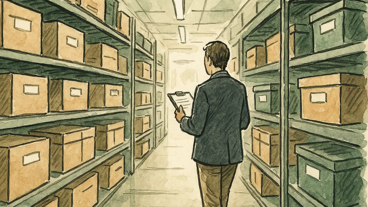 Illustration for the article "How to Choose the Right Storage Unit for Your Business"