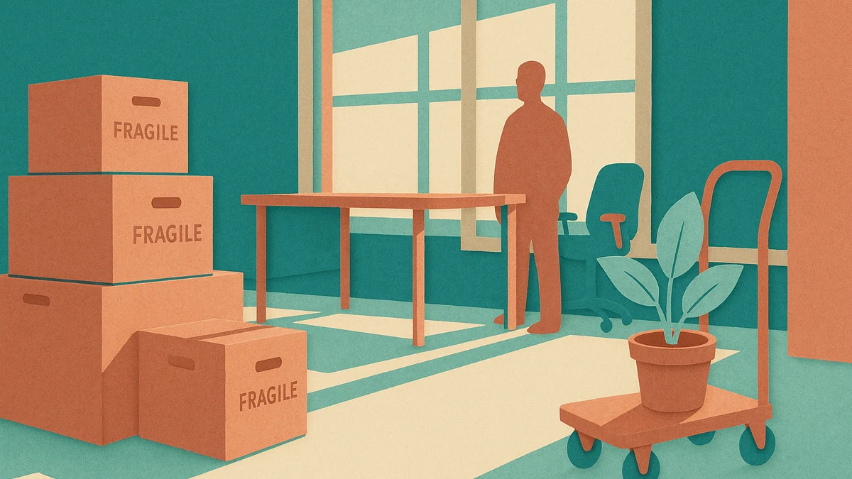 Illustration for the article "Office Relocation Checklist: Ensure a Smooth Transition"
