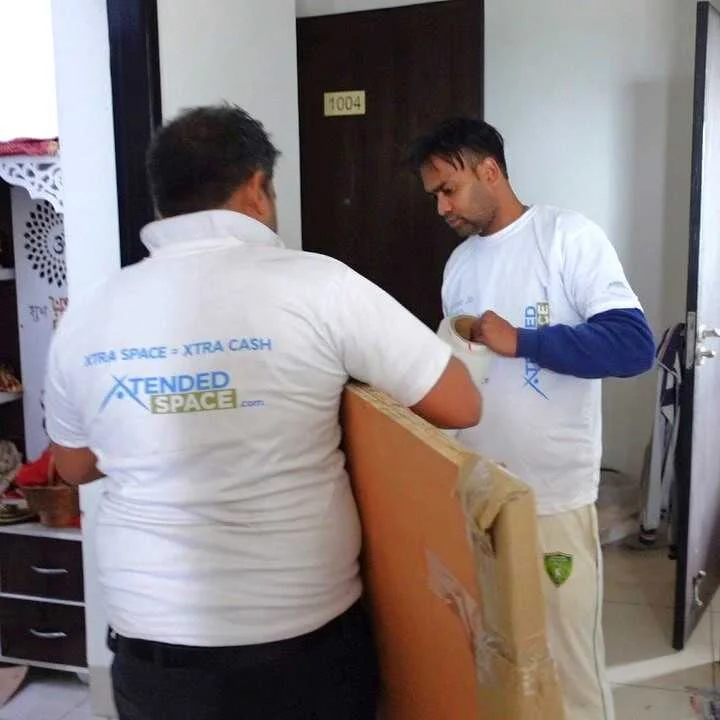 Relocating packing goods